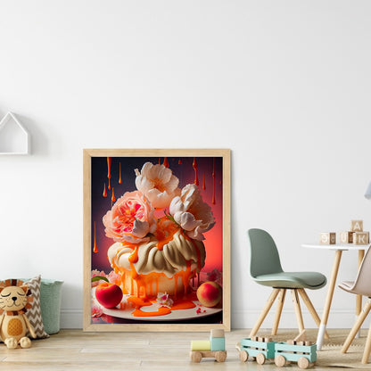 Dream Dessert - Full Round Drill Diamond Painting 30*40CM