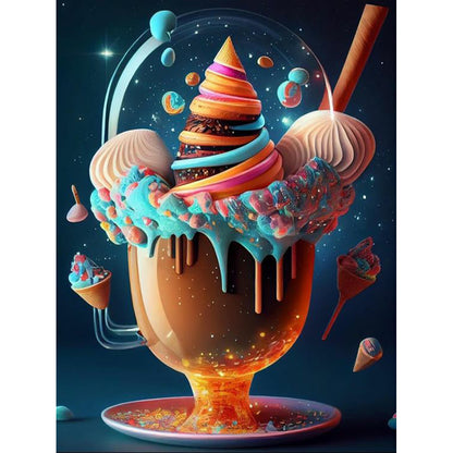 Dream Dessert - Full Round Drill Diamond Painting 30*40CM