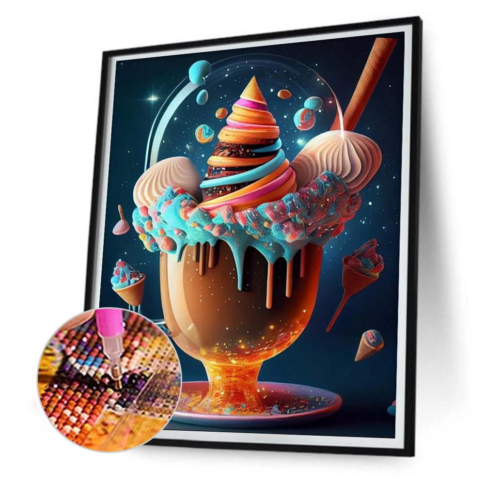 Dream Dessert - Full Round Drill Diamond Painting 30*40CM