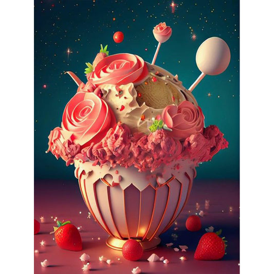 Dream Dessert - Full Round Drill Diamond Painting 30*40CM