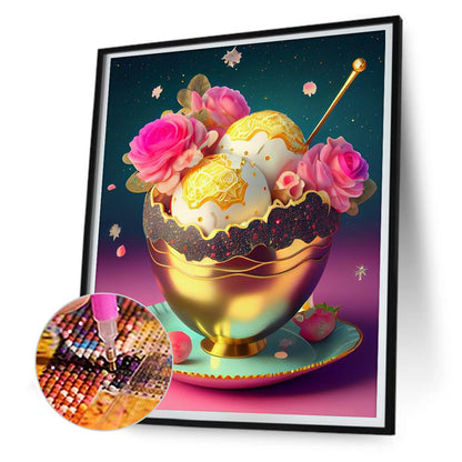 Dream Dessert - Full Round Drill Diamond Painting 30*40CM