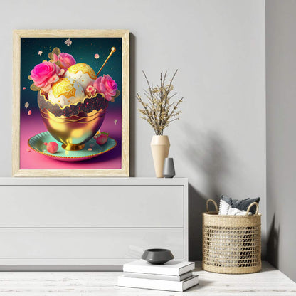 Dream Dessert - Full Round Drill Diamond Painting 30*40CM