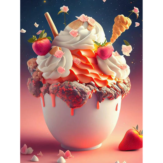 Dream Dessert - Full Round Drill Diamond Painting 30*40CM