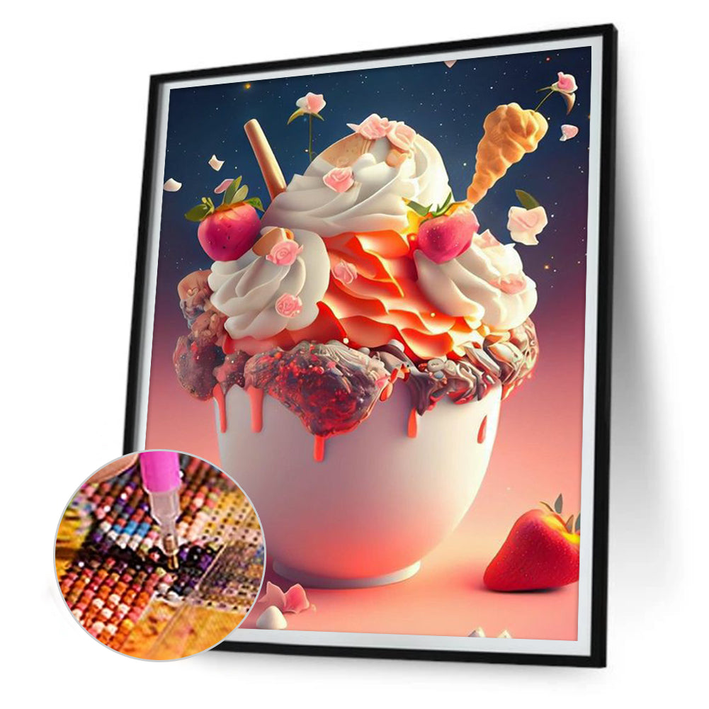Dream Dessert - Full Round Drill Diamond Painting 30*40CM