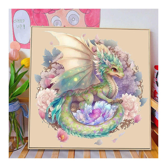 Dragon - Full Round Drill Diamond Painting 30*30CM
