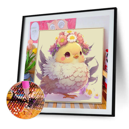 Chicken - Full Round Drill Diamond Painting 30*30CM