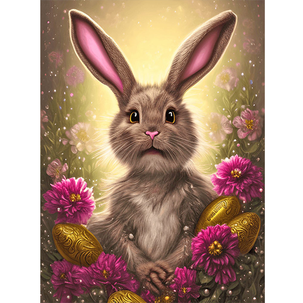 Easter Bunny - Full Round Drill Diamond Painting 30*40CM