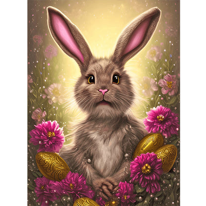 Easter Bunny - Full Round Drill Diamond Painting 30*40CM