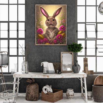 Easter Bunny - Full Round Drill Diamond Painting 30*40CM