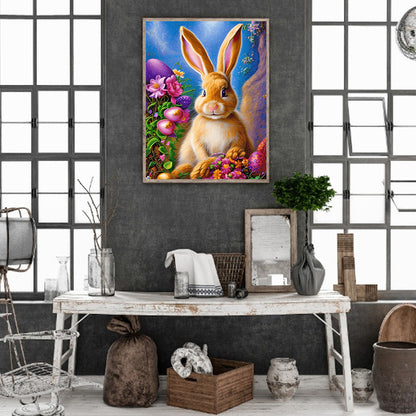 Easter Bunny - Full Round Drill Diamond Painting 30*40CM