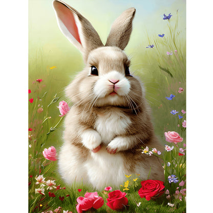 Easter Bunny - Full Round Drill Diamond Painting 30*40CM