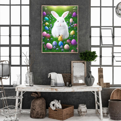 Easter Bunny - Full Round Drill Diamond Painting 30*40CM