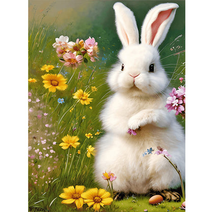 Easter Bunny - Full Round Drill Diamond Painting 30*40CM