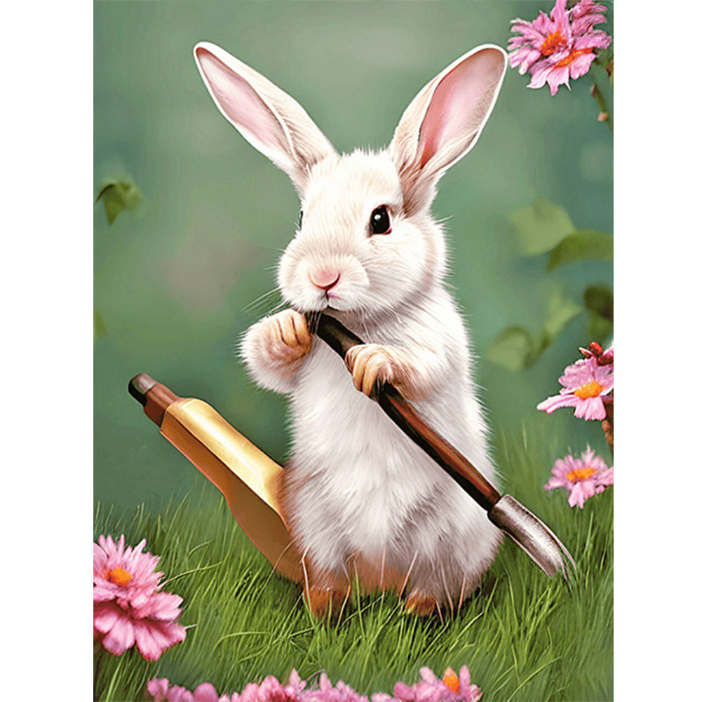 Easter Bunny - Full Round Drill Diamond Painting 30*40CM