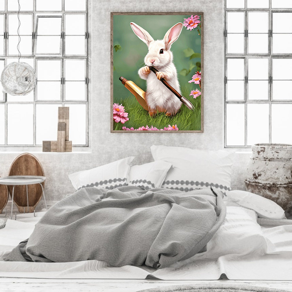 Easter Bunny - Full Round Drill Diamond Painting 30*40CM