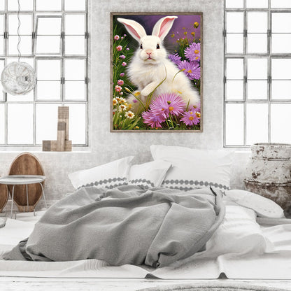 Easter Bunny - Full Round Drill Diamond Painting 30*40CM