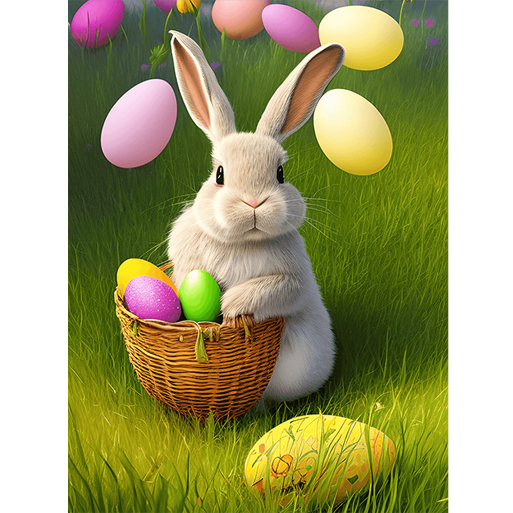 Easter Bunny - Full Round Drill Diamond Painting 30*40CM