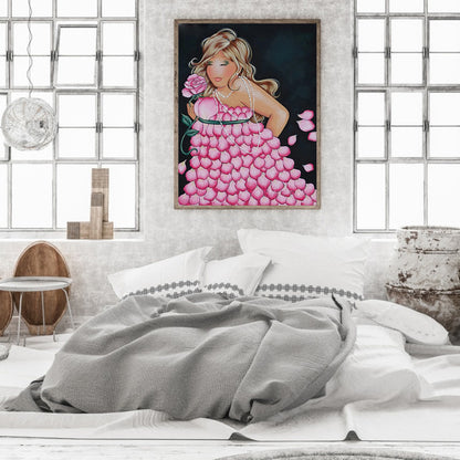 Fat Woman - Full Round Drill Diamond Painting 30*40CM
