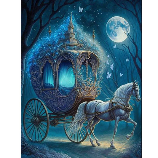 Dream Carriage - Full Round Drill Diamond Painting 30*40CM