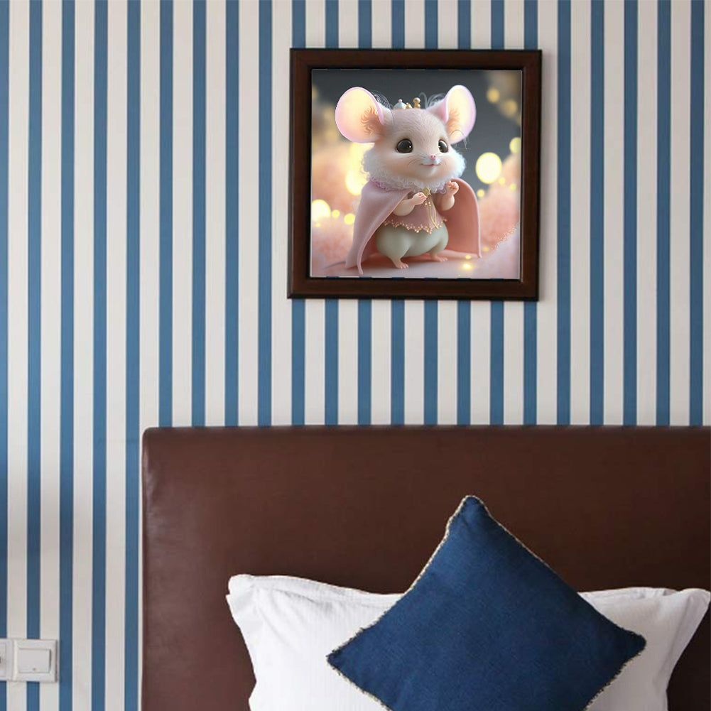 Dream Mouse - Full Round Drill Diamond Painting 30*30CM