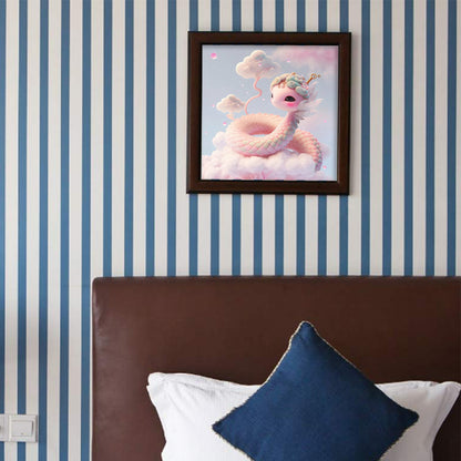 Fantasy Pink Snake - Full Round Drill Diamond Painting 30*30CM