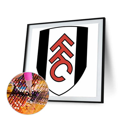 Fulham Football Club - Full Round Drill Diamond Painting 30*30CM