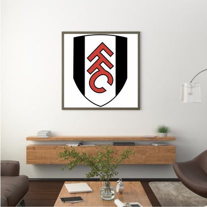 Fulham Football Club - Full Round Drill Diamond Painting 30*30CM