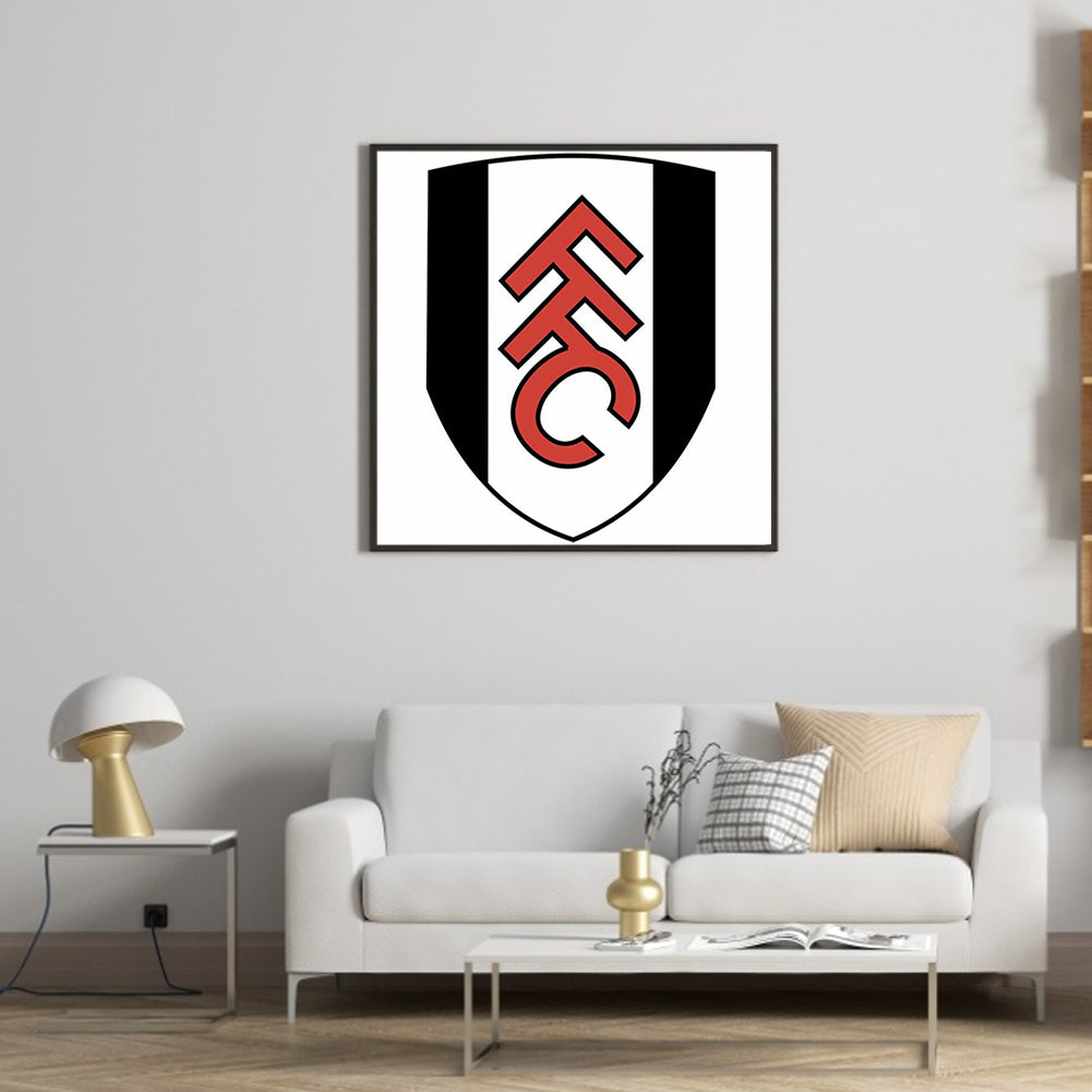 Fulham Football Club - Full Round Drill Diamond Painting 30*30CM