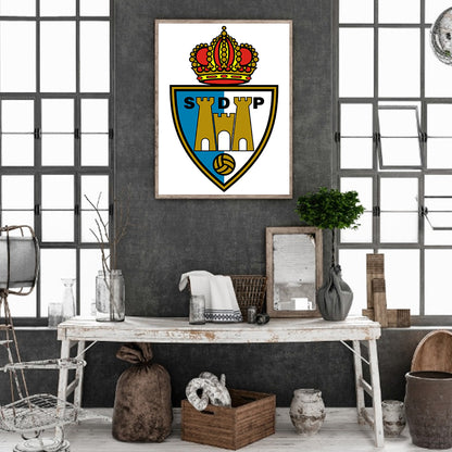 Ponferradina Football Club - Full Round Drill Diamond Painting 30*40CM