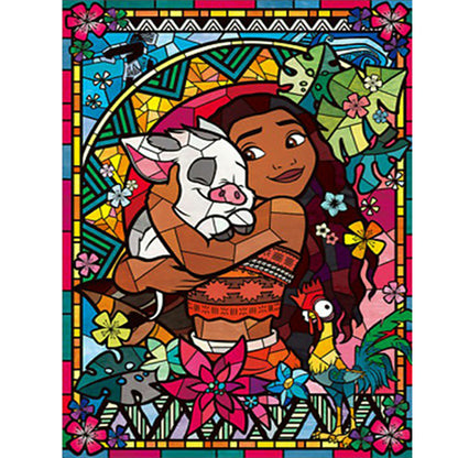 Moana Princess Moana - Full Square Drill Diamond Painting 30*40CM