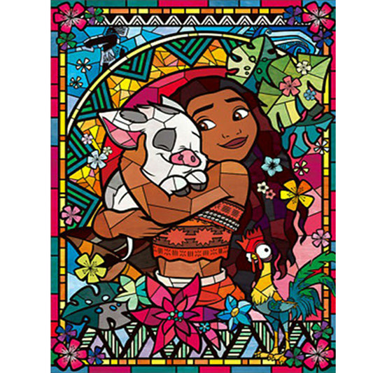 Moana Princess Moana - Full Square Drill Diamond Painting 30*40CM