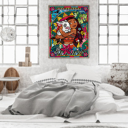 Moana Princess Moana - Full Square Drill Diamond Painting 30*40CM