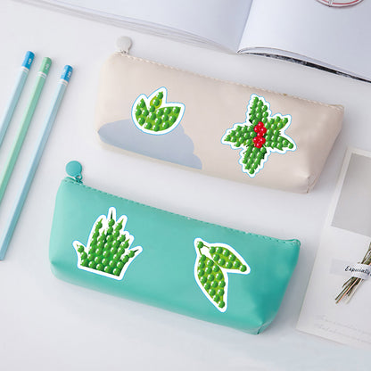 2pcs Dot Drill Sticker Cartoon Pattern DIY Art Craft for Kids Adult Gift Rewards