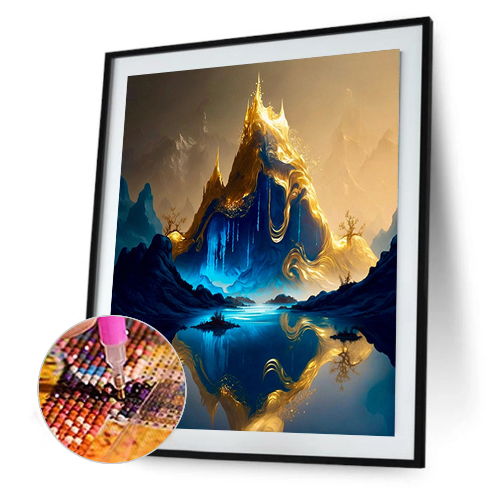 Metallic Feel - Full Round Drill Diamond Painting 30*40CM