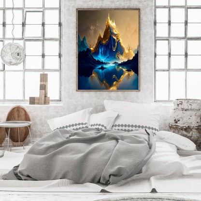 Metallic Feel - Full Round Drill Diamond Painting 30*40CM