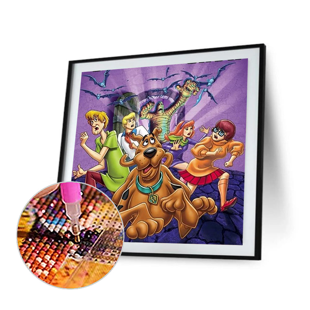 Scooby Doo Where Are You - Full Round Drill Diamond Painting 40*40CM