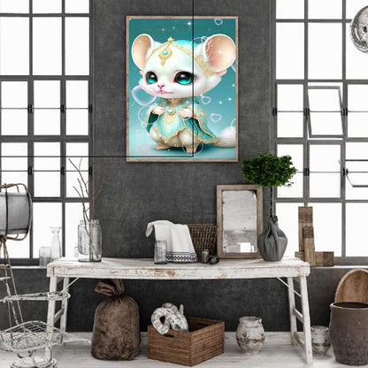 12 Zodiac Rats - Full Round Drill Diamond Painting 30*40CM