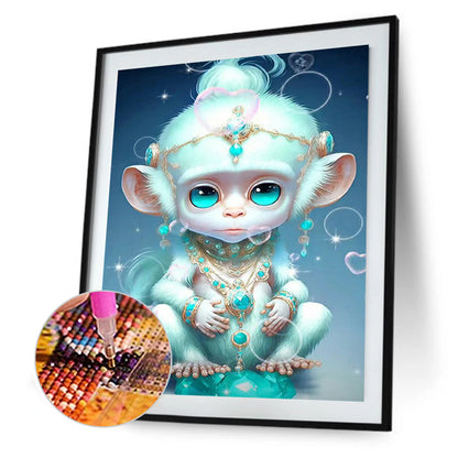 12 Zodiac Monkeys - Full Round Drill Diamond Painting 30*40CM