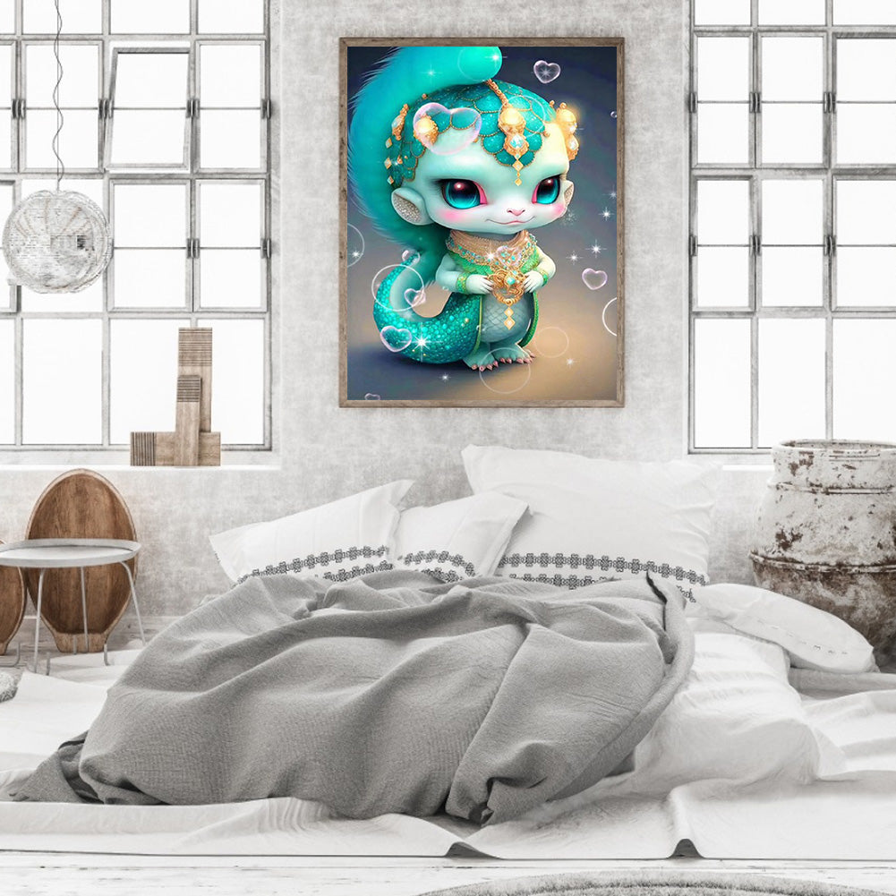 12 Zodiac Snakes - Full Round Drill Diamond Painting 30*40CM