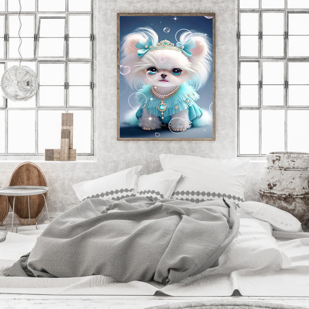 12 Zodiac Dogs - Full Round Drill Diamond Painting 30*40CM