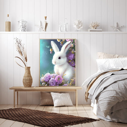 Easter Bunny - Full Round Drill Diamond Painting 30*40CM
