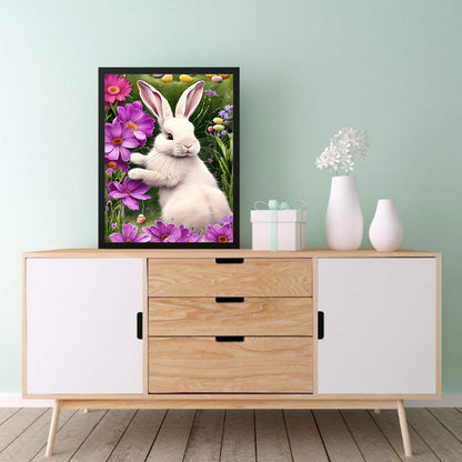 Easter Bunny - Full Round Drill Diamond Painting 30*40CM