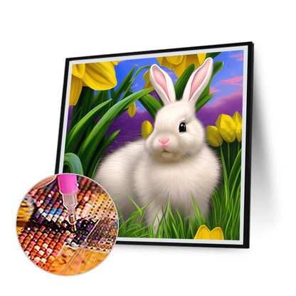 Easter Bunny - Full Round Drill Diamond Painting 30*30CM