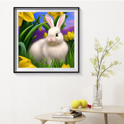 Easter Bunny - Full Round Drill Diamond Painting 30*30CM