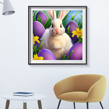 Easter Bunny - Full Round Drill Diamond Painting 30*30CM