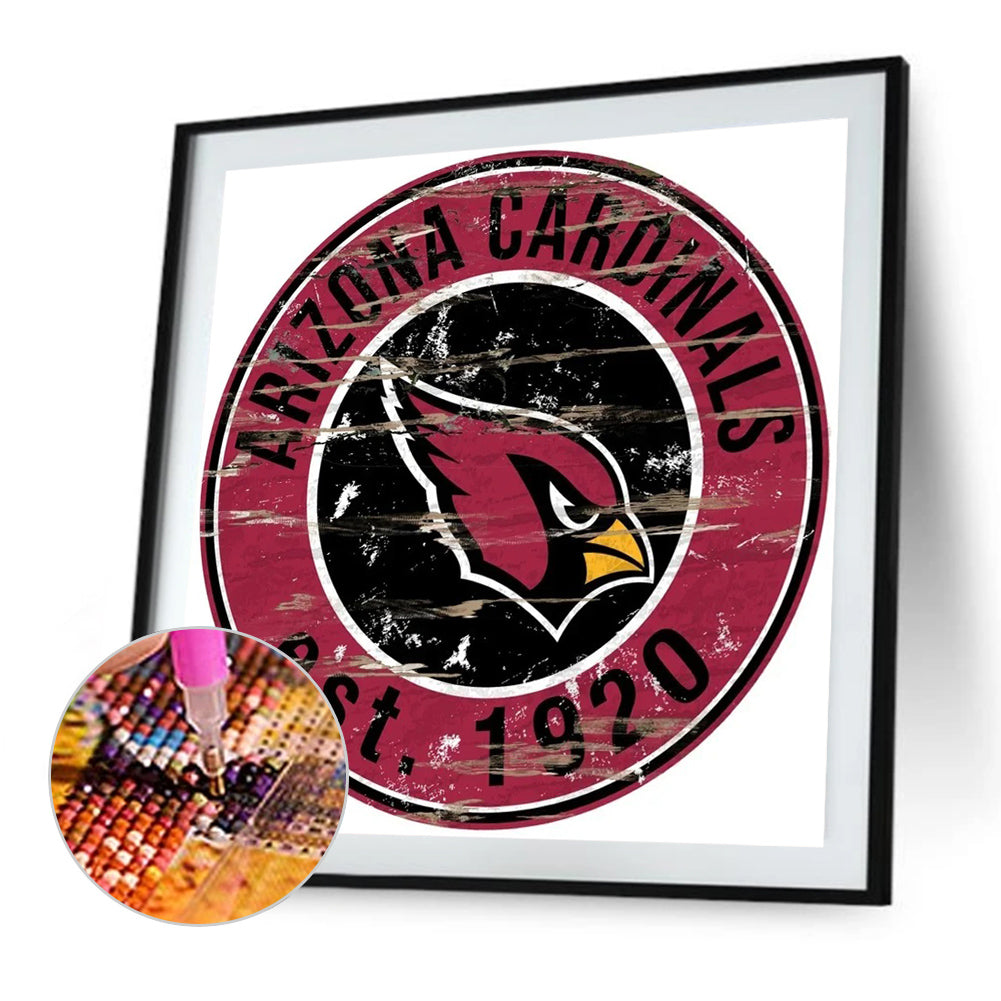Arizona Cardinals - Full Round Drill Diamond Painting 30*30CM