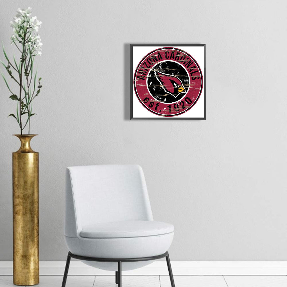 Arizona Cardinals - Full Round Drill Diamond Painting 30*30CM
