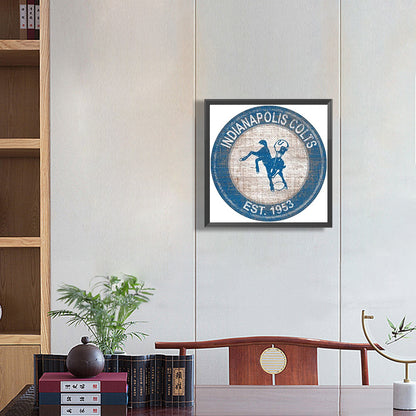 Indianapolis Colts - Full Round Drill Diamond Painting 30*30CM