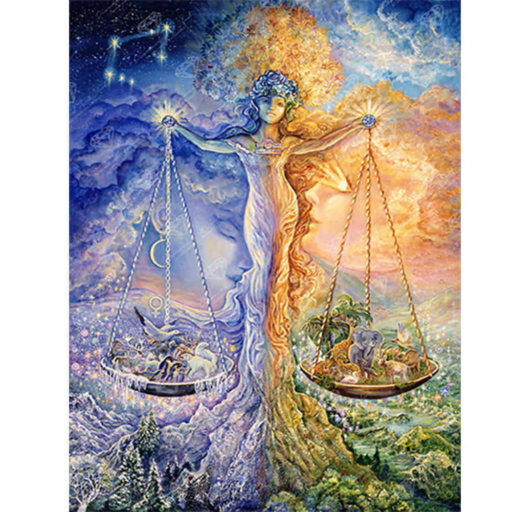 Goddess Of Nature - Full Square Drill Diamond Painting 30*40CM