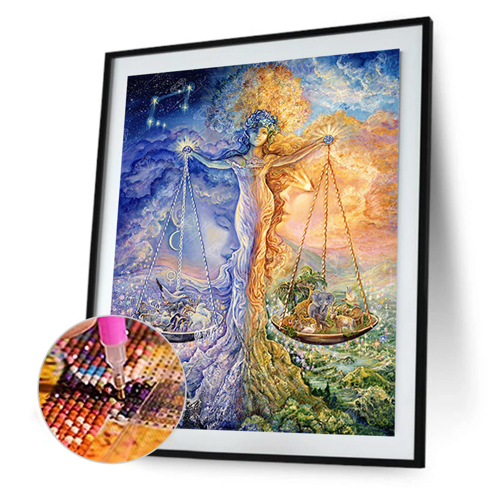 Goddess Of Nature - Full Square Drill Diamond Painting 30*40CM